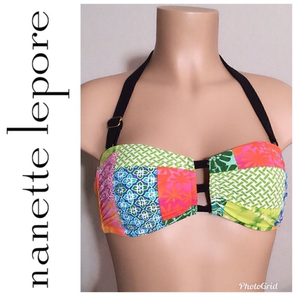 Nanette Lepore bikini top. NWOT